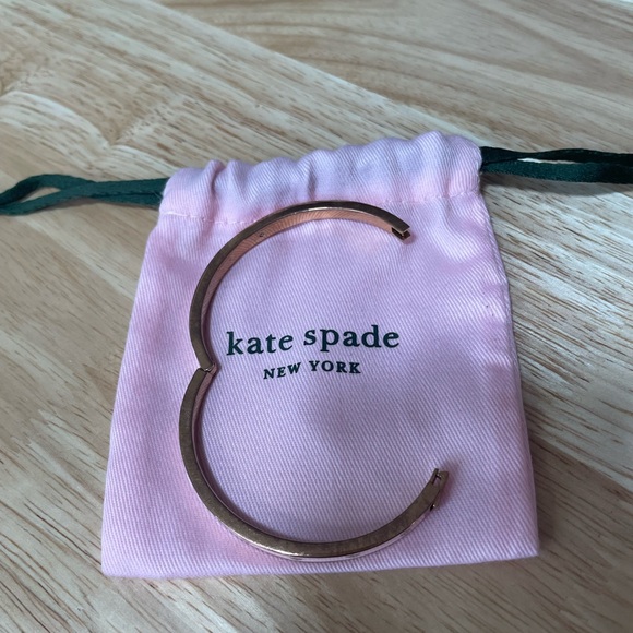 Kate Spade Gold Bangle Hinged Bracelet - Picture 5 of 6